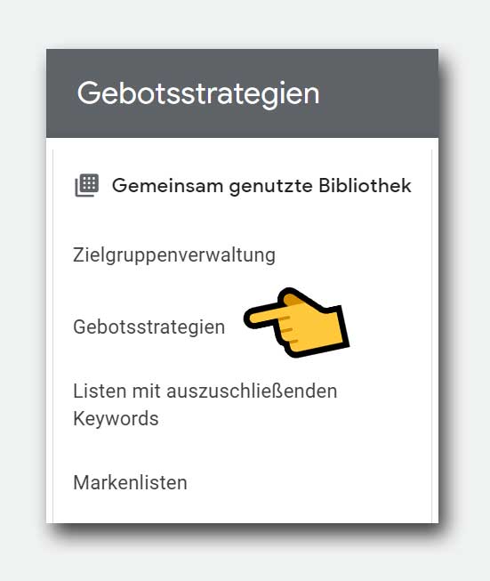 portfolio gebotsstrategien google ads