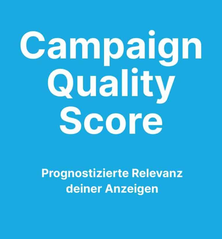 campaign quality score linkedin ads