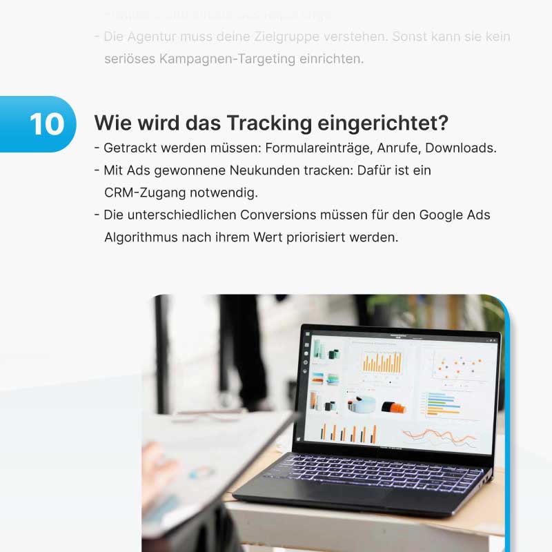 google ads agentursuche tracking