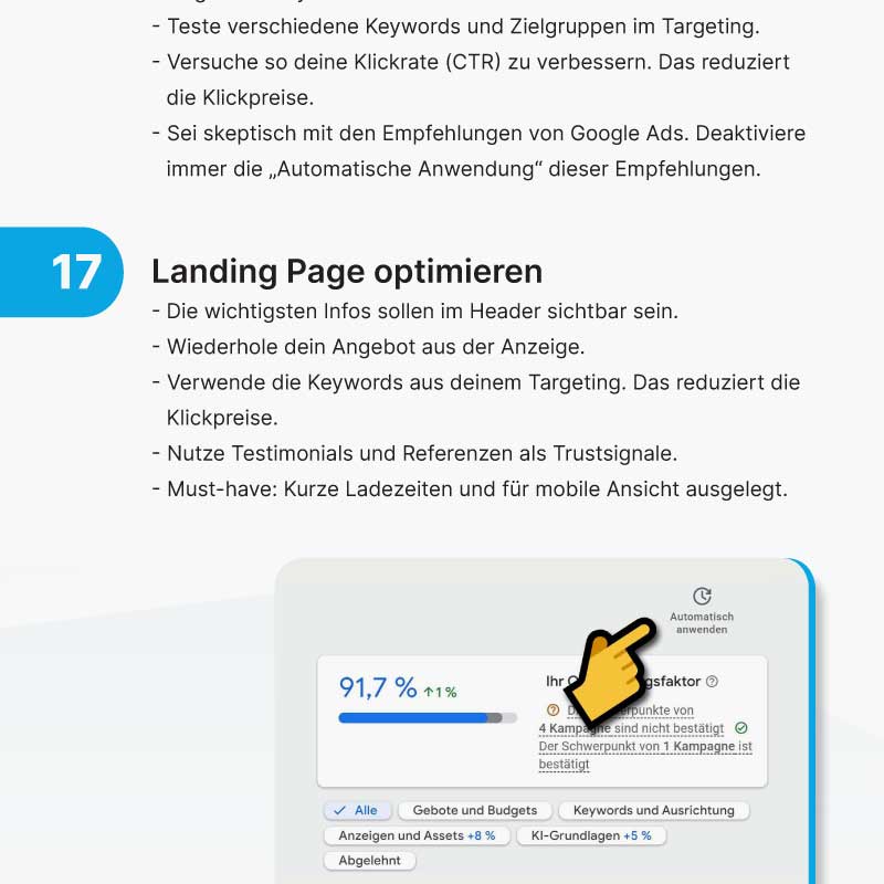 google ads beginner guide landingpage