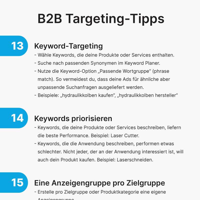 google ads hacks b2b targeting